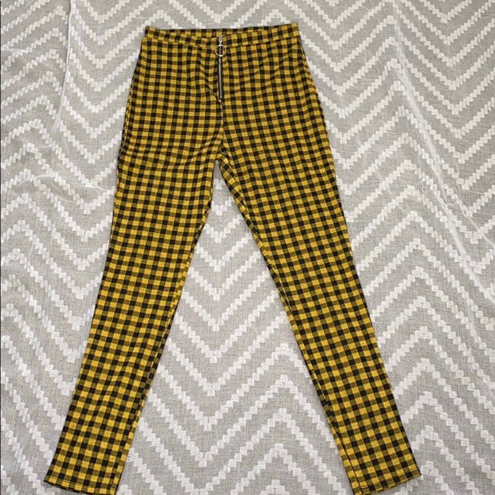 Plaid Super Soft High-Rise Zip Legging